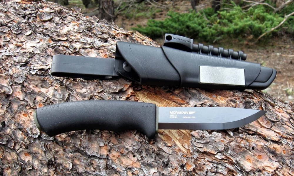 Morakniv Bushcraft Black survival knife