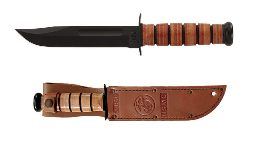 Ka Bar Knives The Best Military And Survival Knives Usmc Bk2 Bk9