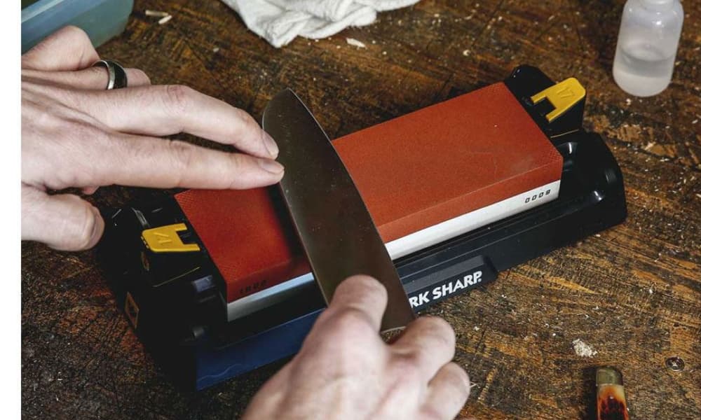 Work Sharp Manueller Schärfer, Whetstone Knife Sharpener