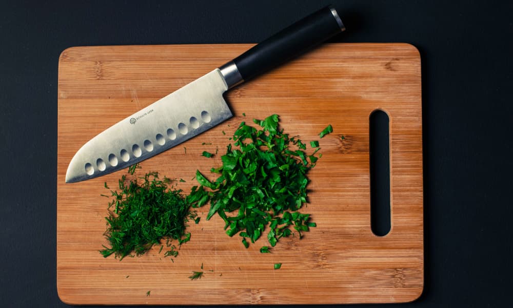 couteau Santoku